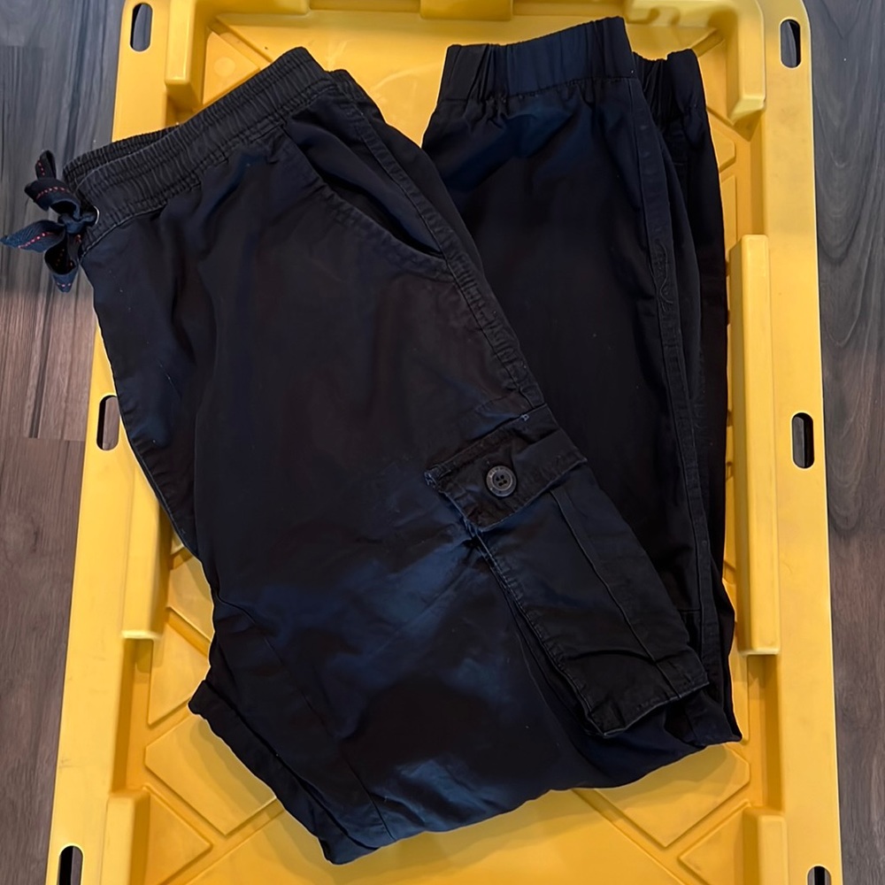 Black joggers